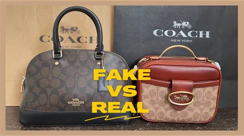 coach bag original vs fake|authentic coach tote bag.